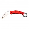 Couteaux Karambit pliable d'entrainement Rouge