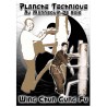 Planche Technique Wing Chun au Mannequin de Bois A3