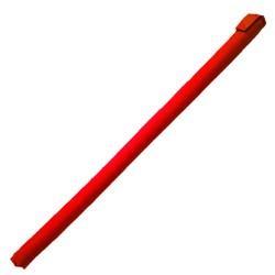 Bâton Mousse Rouge de 30 cm à 210 cm au choix